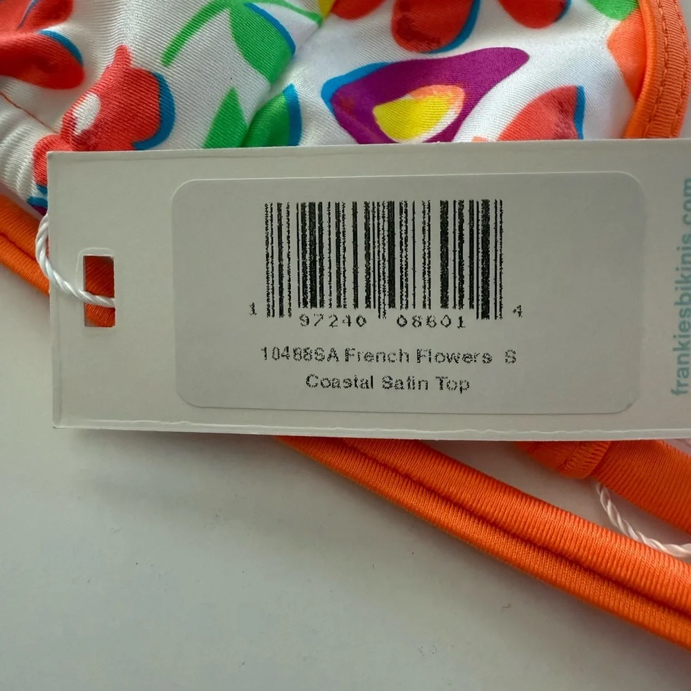 Frankies Bikinis Coastal Satin Top New size Small